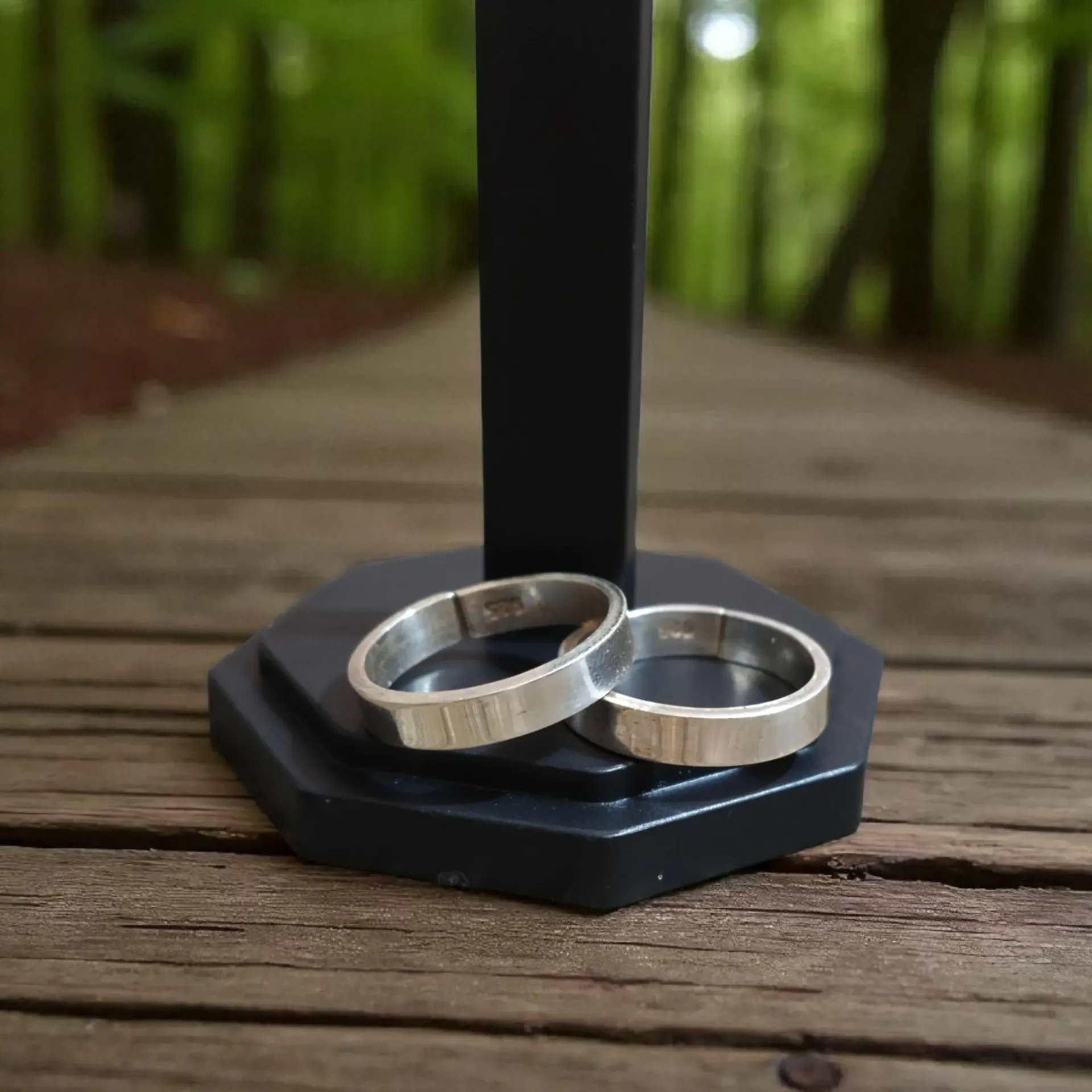 Plain Silver Band Toe rings